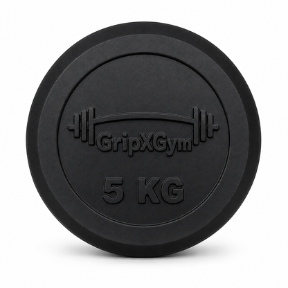 GripXGym Rubber-Coated Dumbbell