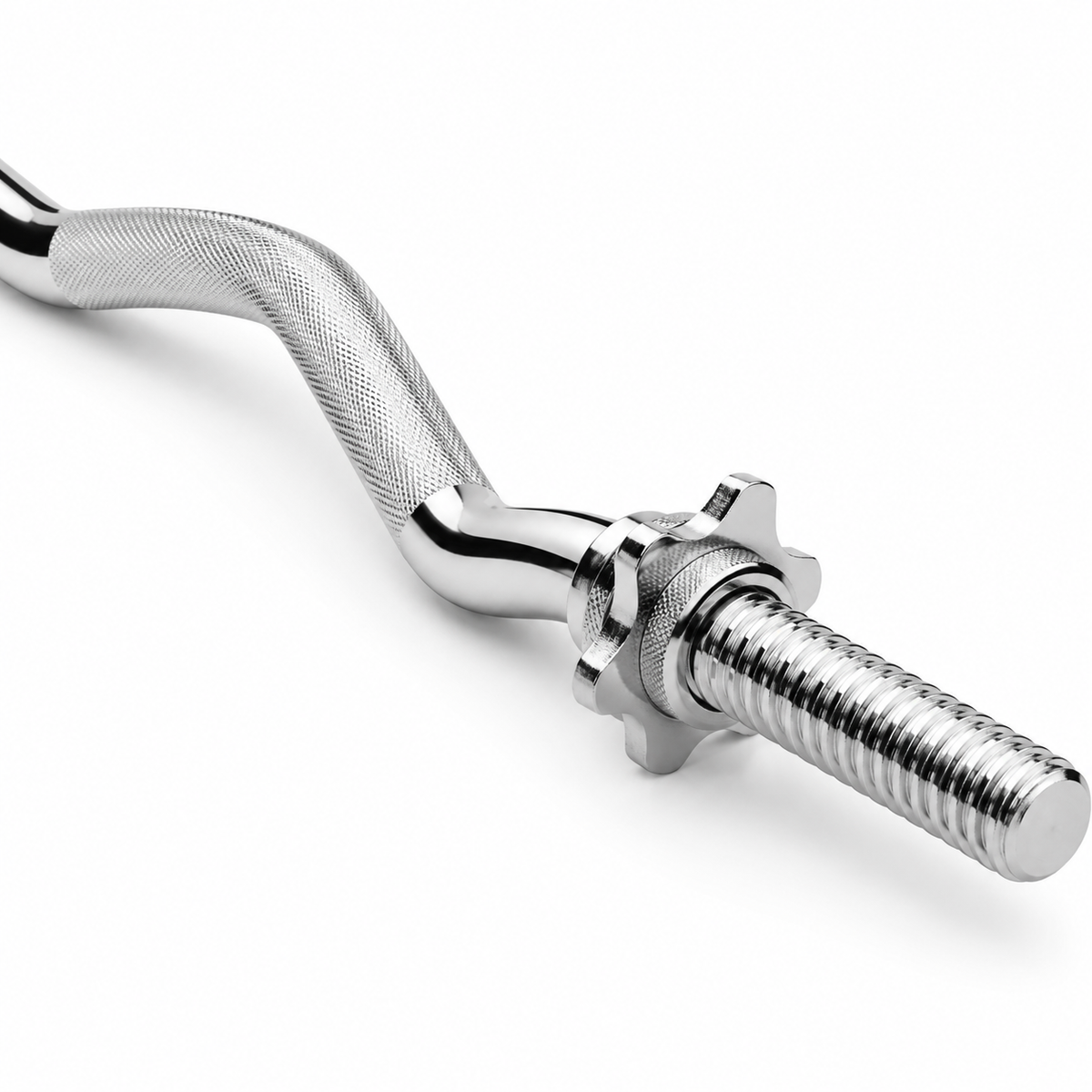 Chrome-Plated EZ Curl Bar