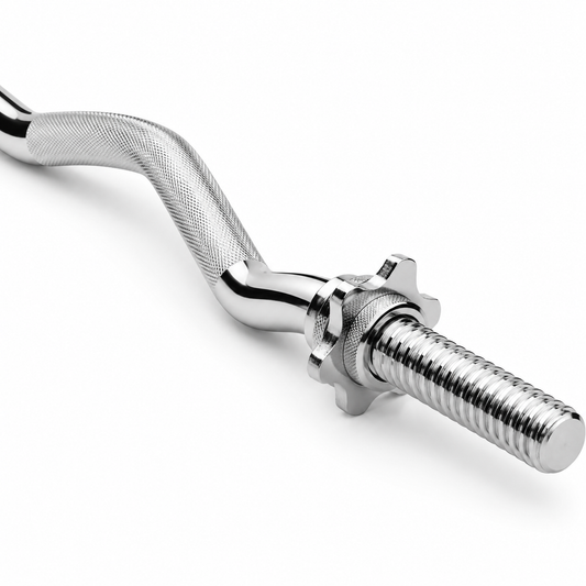 Chrome-Plated EZ Curl Bar