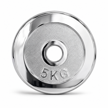 Chrome-Plated Weight Plates Set