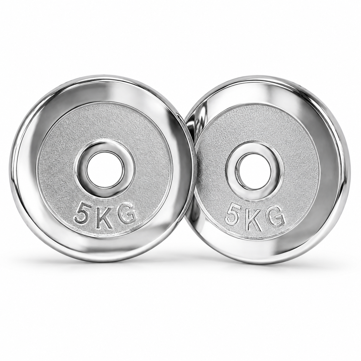 Chrome-Plated Weight Plates Set