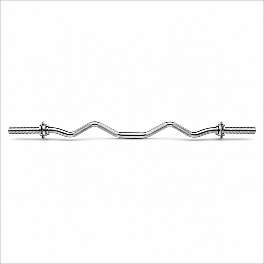 Chrome-Plated EZ Curl Bar