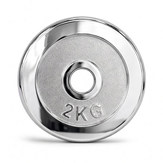 Chrome-Plated Weight Plates Set
