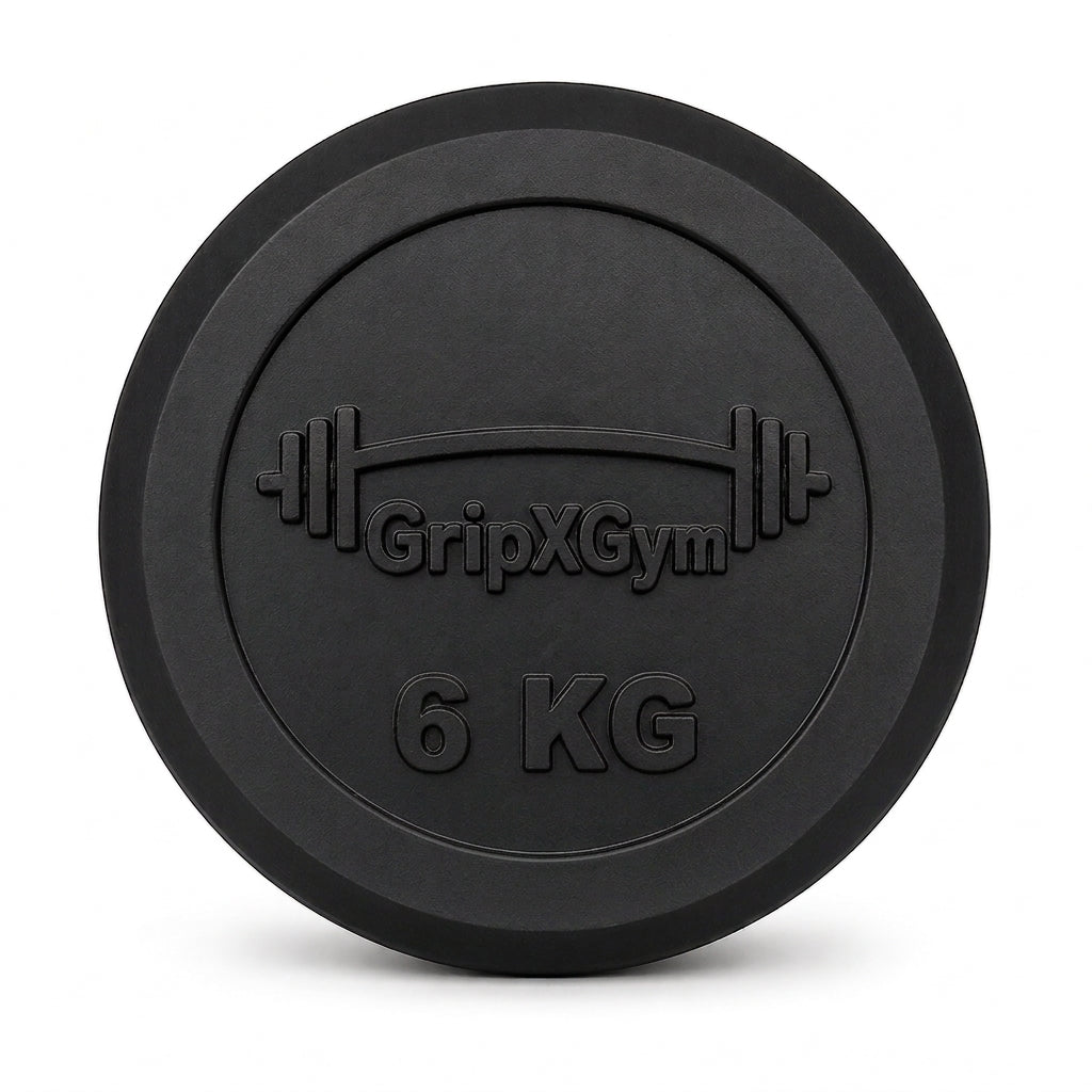 GripXGym Rubber-Coated Dumbbell