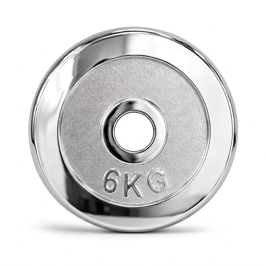 Chrome-Plated Weight Plates Set