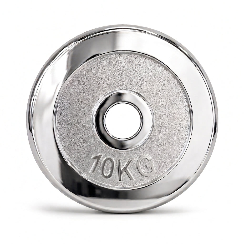 Chrome-Plated Weight Plates Set
