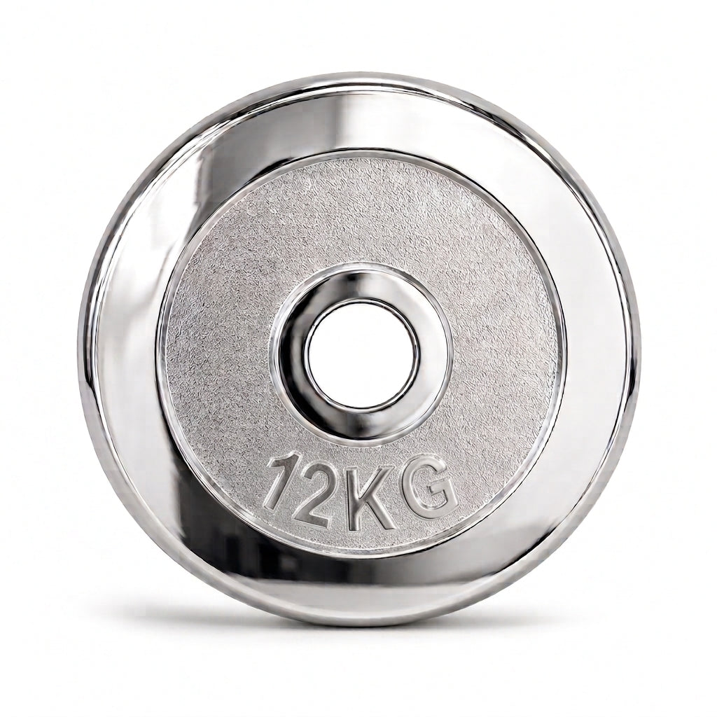 Chrome-Plated Weight Plates Set