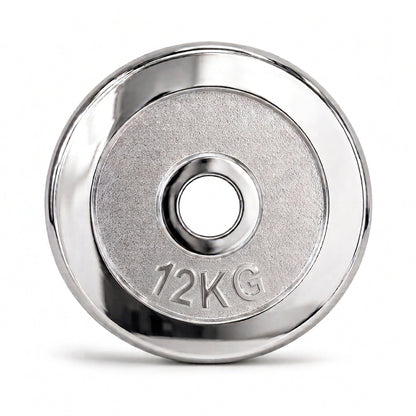 Chrome-Plated Weight Plates Set