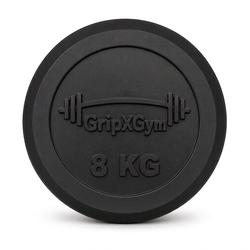 GripXGym Rubber-Coated Dumbbell